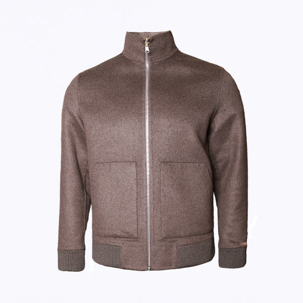 Double-Sided Alpaca & Cashmere Jacket