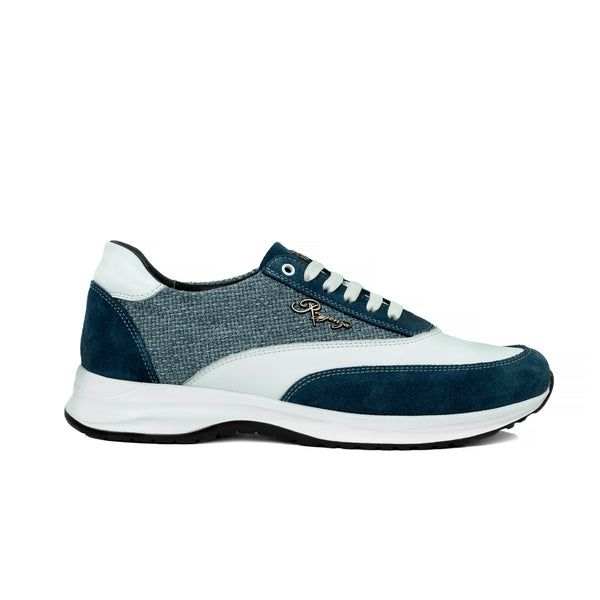 Men's 100% Authentic Jeans and Textile Runner Sneakers by Reggenza