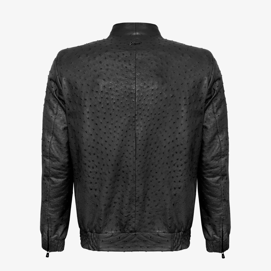 Ostrich hide jacket price best sale