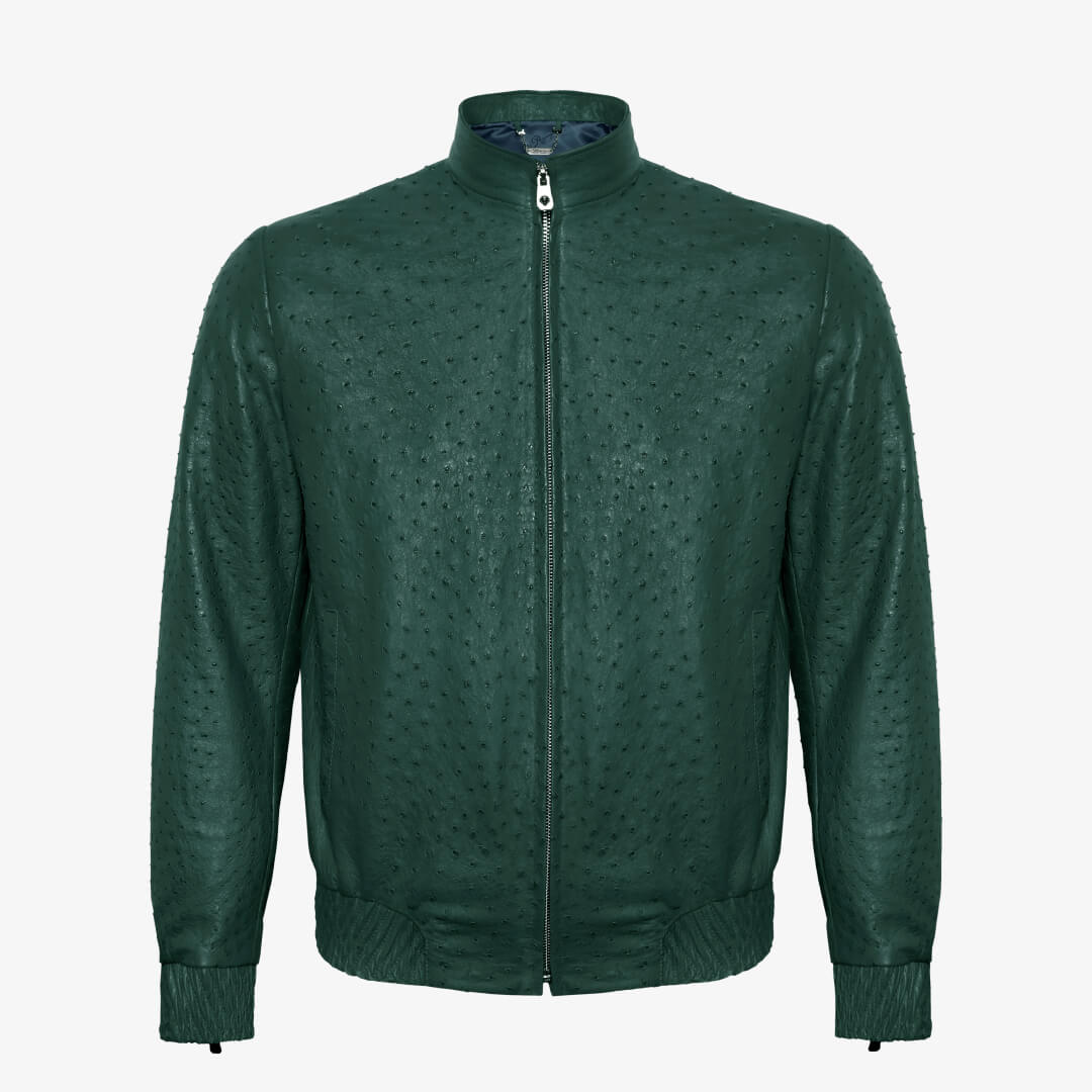 Gucci ostrich outlet jacket