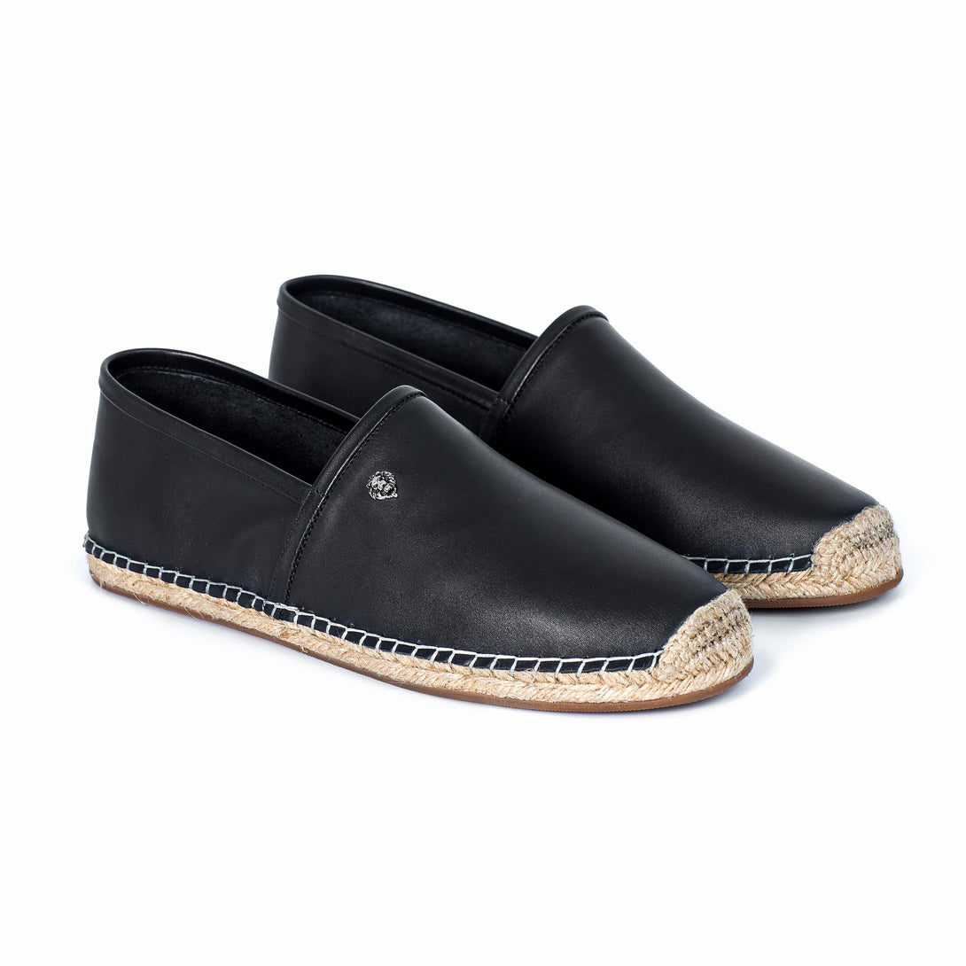 Men's 100% Authentic Premium Leather Espadrille Shoes by Reggenza