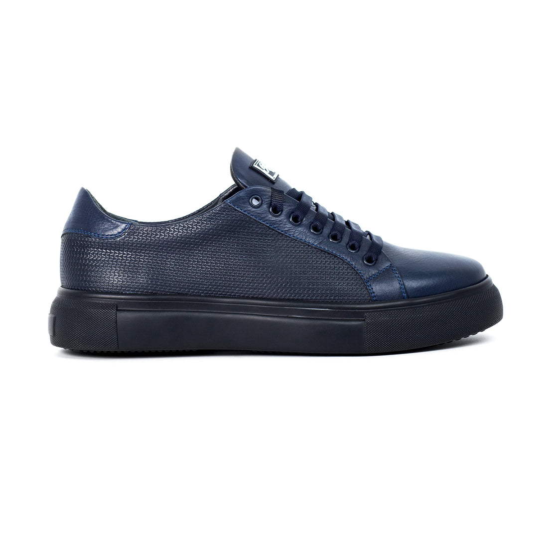Men's 100% Authentic LEATHER PLIMSOLL SNEAKERS by Reggenza