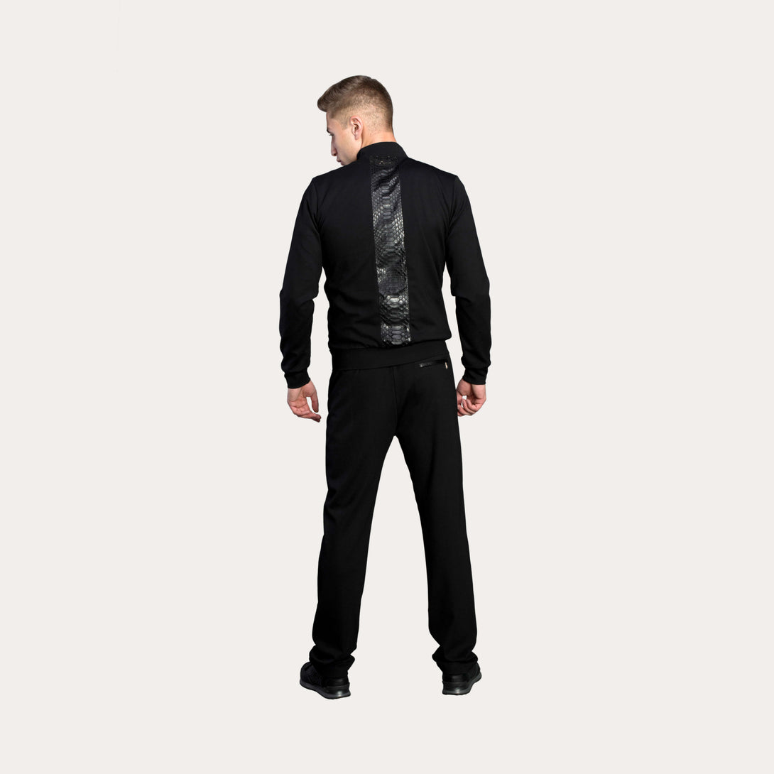 Men's 100% Authentic Python Leather & Fabric Activewear by Reggenza